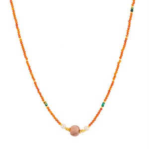 Vintage Style Gold-Plated Colorful Crystal Choker Necklaces, 4 Designs, Retro Electroplated Jewelry