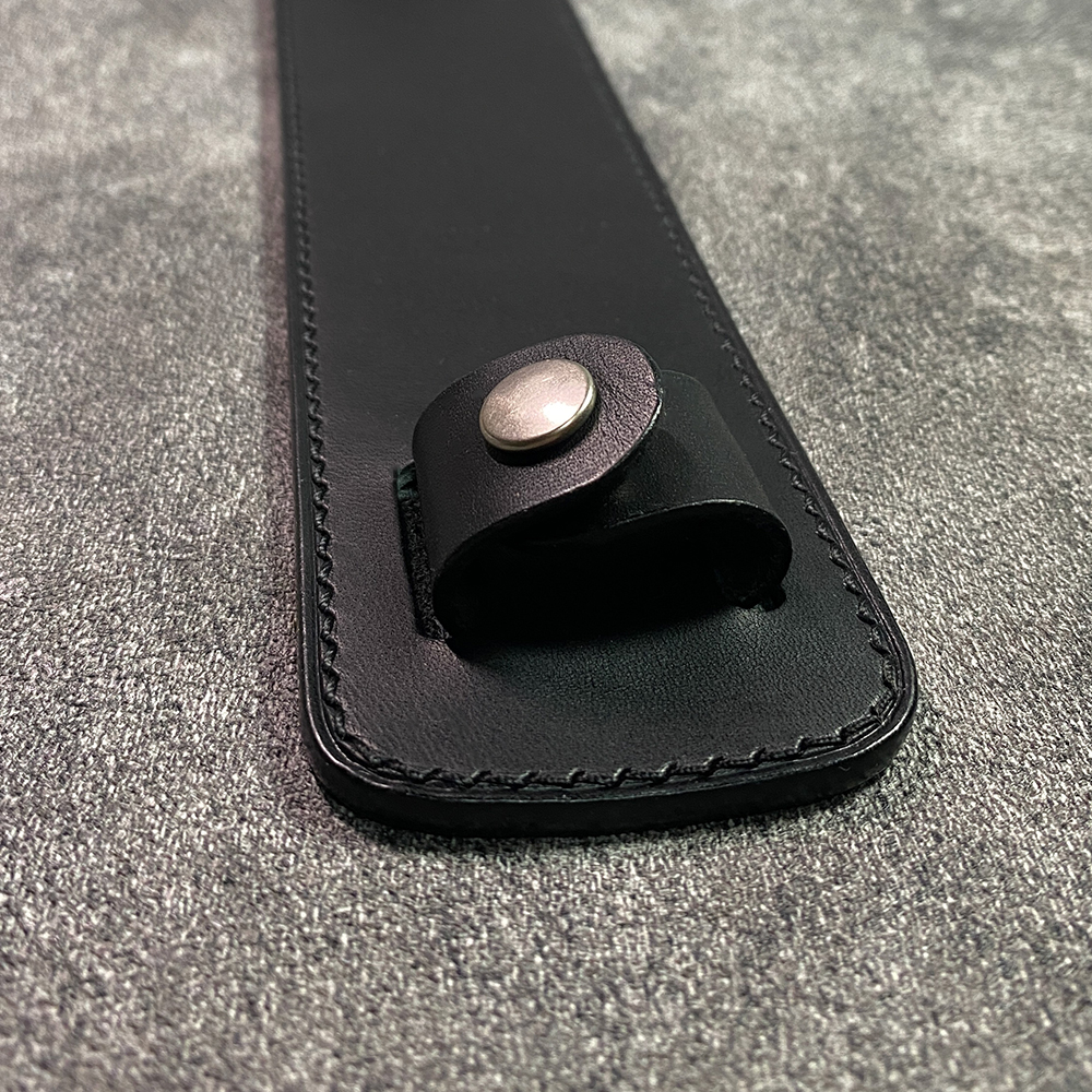 Handcrafted Dual-Sided Natural Veg-Tanned Leather Strap Clip for LV Bags (Suitable for Thin Shoulder Straps - Image 10